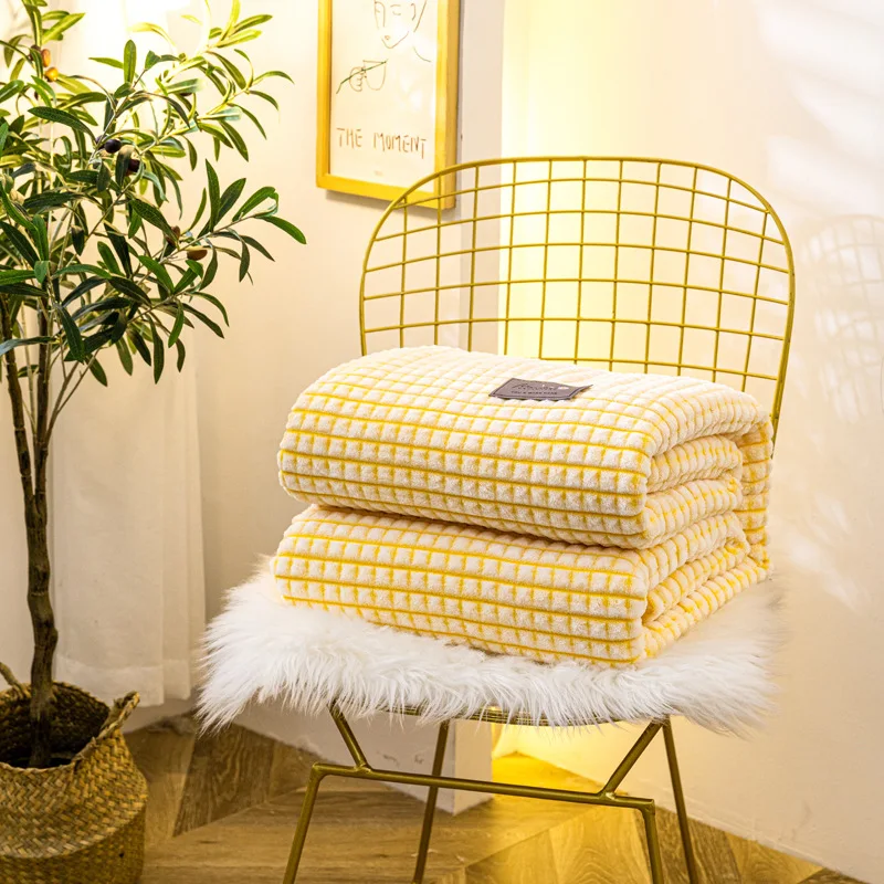 Blanket Milk Fiber Cover Heavy Promote Deep Sleep Reduce Anxiety Quilt for Bed Sofa Air Conditioning | Дом и сад