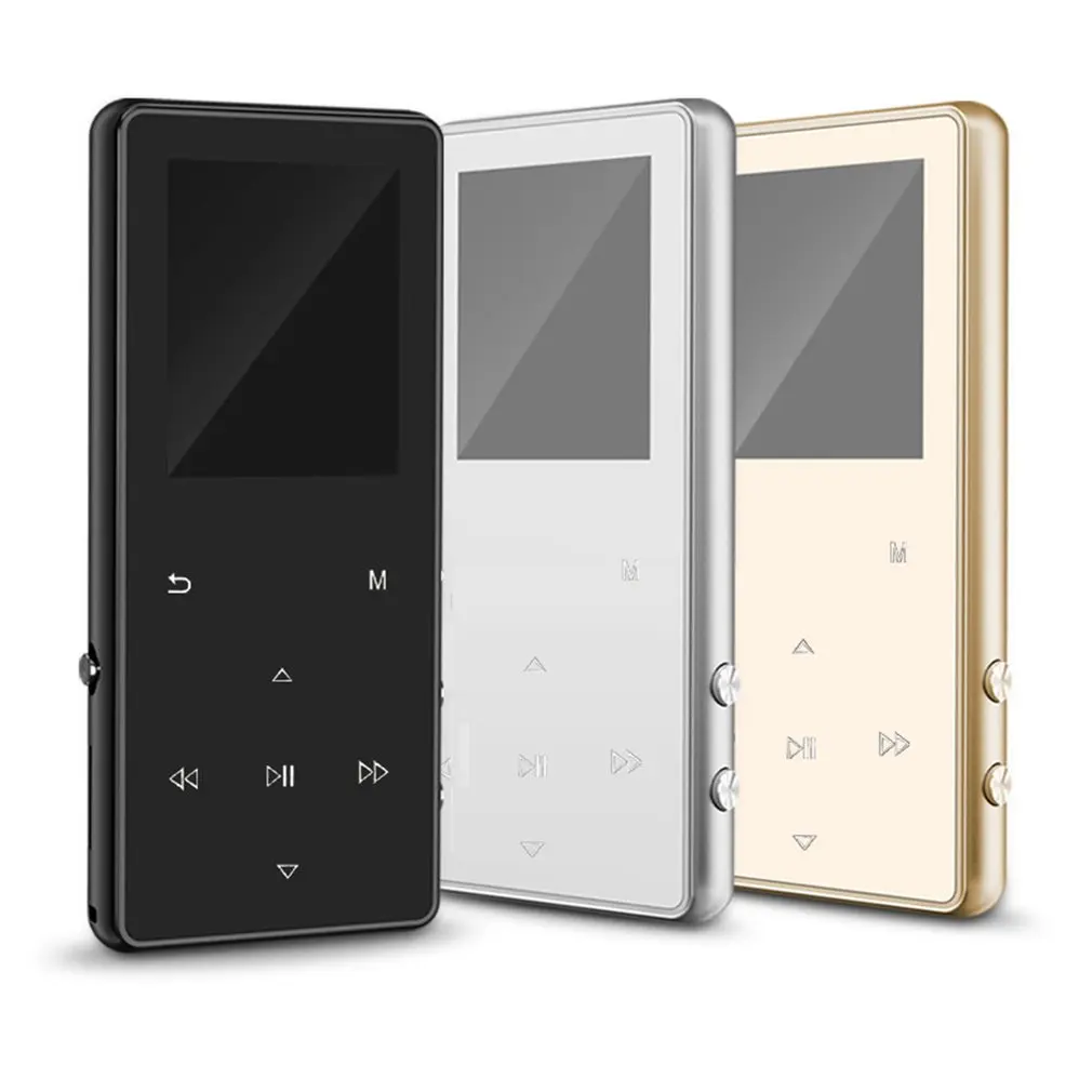 Портативный Беспроводной MP3 MP4 музыкальный плеер FM Hi-Fi без потерь K1 1,8 дюймовый экран MP3 цинковый сплав для воспроизведения тела электронная книга