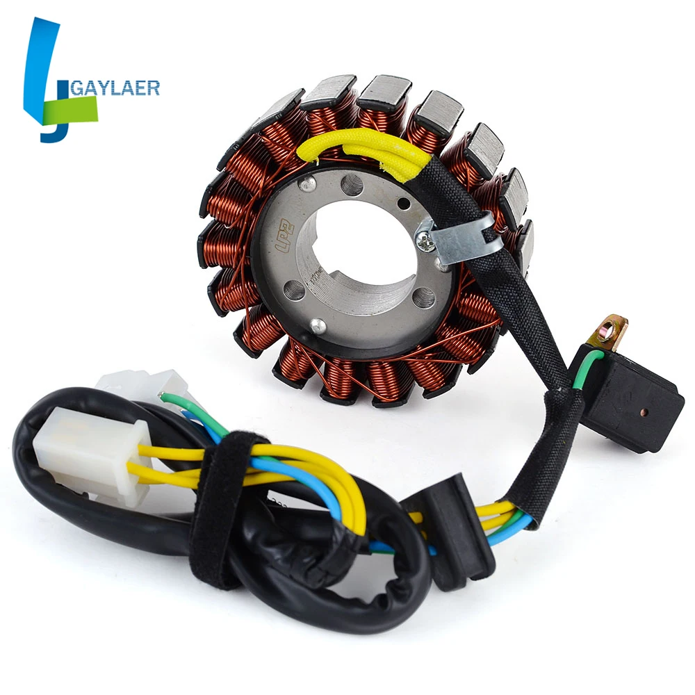 

Motorcycle Generator Stator Coil Comp for Hyosung GV250 2012-2015 GT250 GT250R GTR250 2010-2018 32101H98600