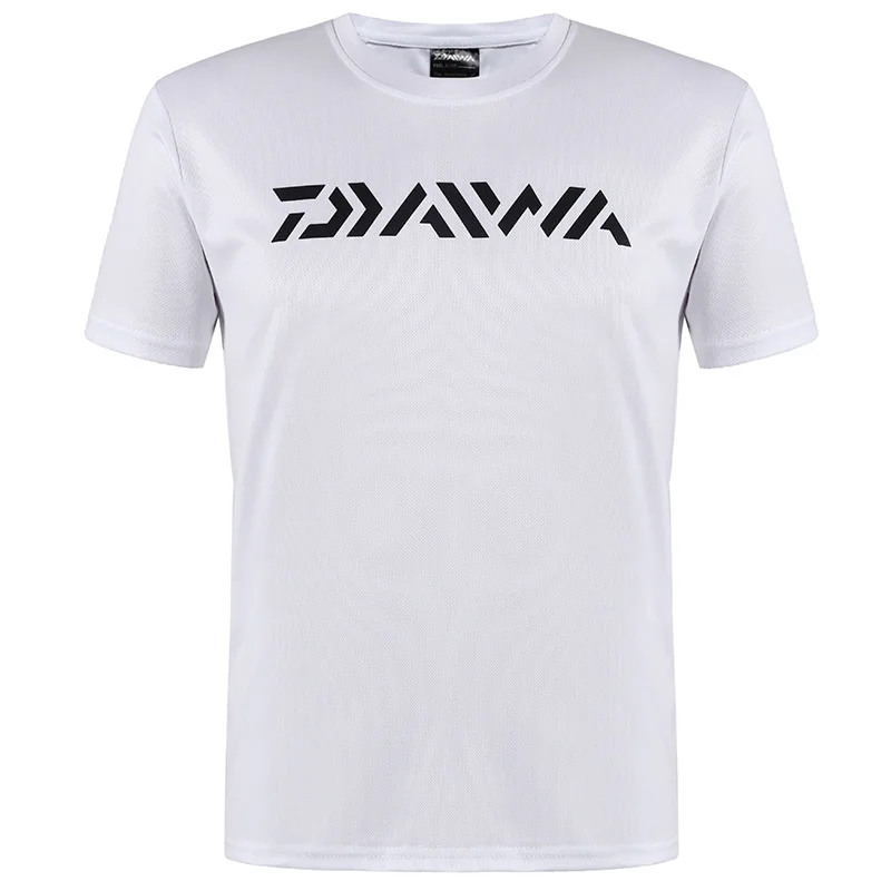 Рубашка Daiwa Мужская одежда для рыбалки летняя с коротким рукавом Глубокий морской солнцезащитный крем дышащая одежда Daiwa анти-УФ ультратонкие рыболовные рубашки