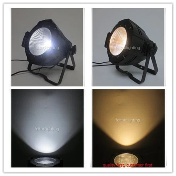 E-(4/Лот) Led cob par light 100 Вт 4в1 WW/CW UV rgbw внутреннее использование par led с barndoor
