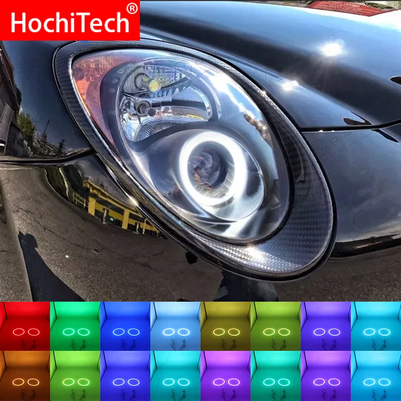 

Latest Headlight Multi-color RGB LED Angel Eyes Halo Ring Eye DRL RF Remote Control For Alfa Romeo Mito 2008 - 2015 Accessories