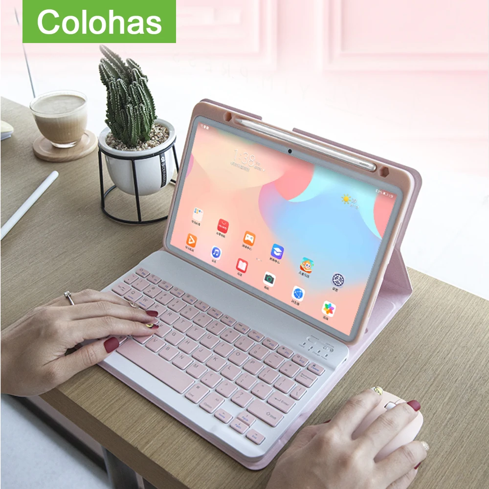 Беспроводной Bluetooth-Совместимый Чехол для клавиатуры Huawei MatePad 10 4 дюймов Pro 8 чехол