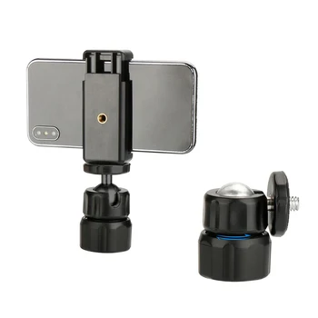 

Ulanzi Mini Spherical Universal Photography Sports Camera Accessories Tripod Monopod Base Selfie Stick and Mobile Phone Clip