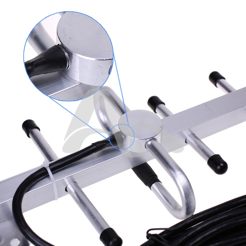 Уличная Антенна yagi 13dBi GSM 824 ~ 960 МГц с кабелем 5 м и штекером N для усилителя CDMA800MHz