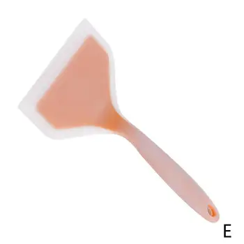 

Non-stick Silicone Spatula Wide Mouth Spatula Beef Egg Meat Shovel Home Cookware Tools Pizza Scraper Kitchen Accessories Co J7D2