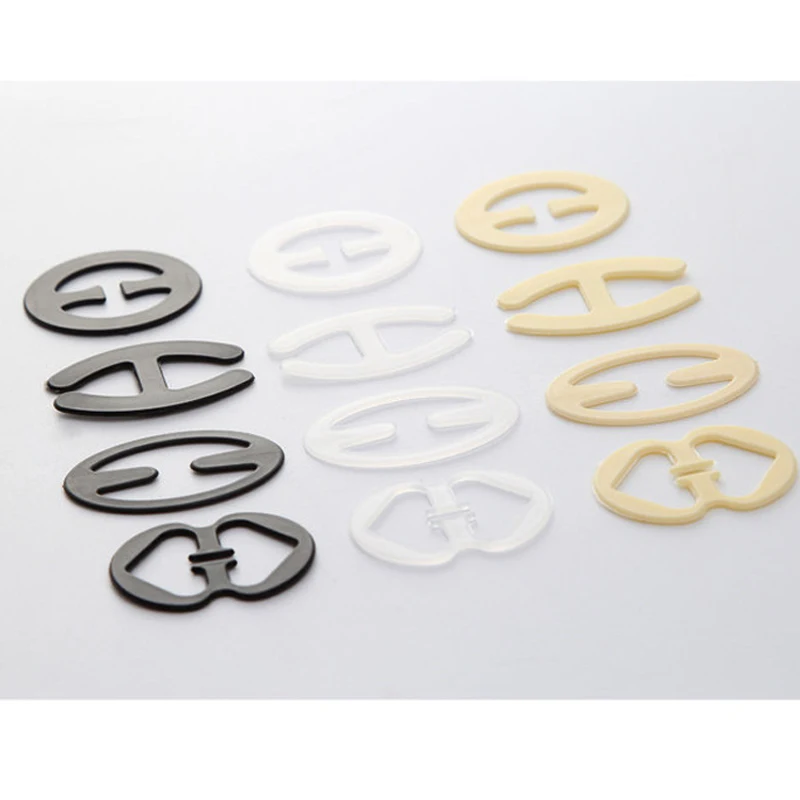 1Pcs Round Shaped Anti-skid Bra Buckle Women Intimates Accessories Adjuster Bra Clips Invisible Ladies Bra Strap Clasps Buckle