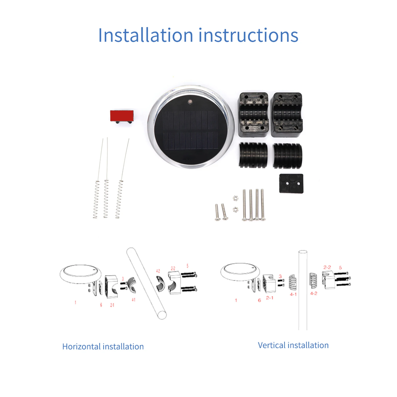 Solar Energy Outdoor Positioning Signal Light Navigation Anchor Lights Deck Lights Waterproof Wireless Remote Control for Marine