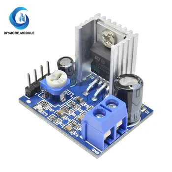 

Mini TDA2030 Mono Amplifier Board 18W DC 6-12V Audio Power AMP Volume Control Circuit Module for Home Speakers DIY Kit