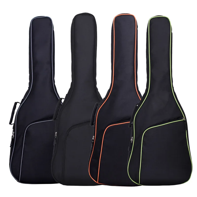 101x34x5 см Оксфорд ткань чехол для электрогитары Красочные края Gig Bag двойные ремни Pad 8 мм хлопок утолщение мягкий чехол