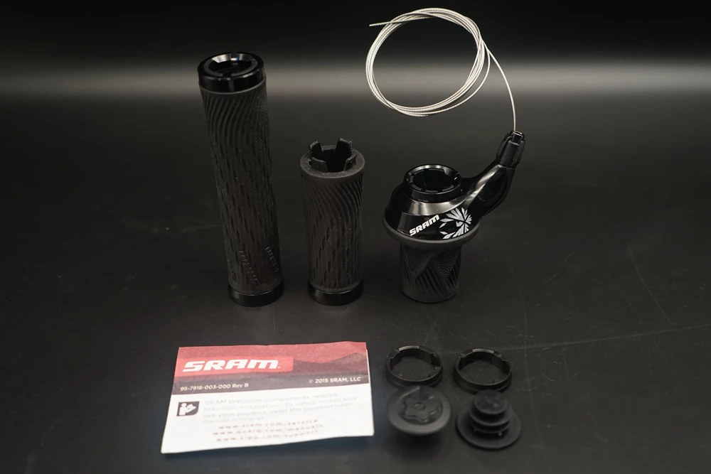 SRAM GX Eagle 12-speed Grip Shift черный с рукояткой