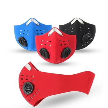 

Sport Face Mask With Filter Activated Carbon PM 2.5 Anti-Pollution Running Training Facemask MTB Road Bike Cycling Mask