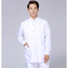 Толстая униформа медсестры с короткими рукавами костюм белые пальто стоматолога красота лаборатория Рабочая одежда