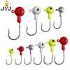 10 шт Jig Head крючок 3.5g 5g 7 г, 10 г, 12 14g 18g свинцовый крючок для рыбалки блесна, приманка жесткая приманка мягкий червь рыболовные снасти ► Фото 1/6