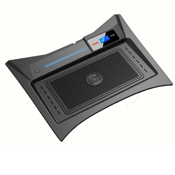 

15W Car QI Wireless Phone Charger Fast Wireless Charging Plate for Nissan Qashqai 2016 2017 X-Trail 2014-2018