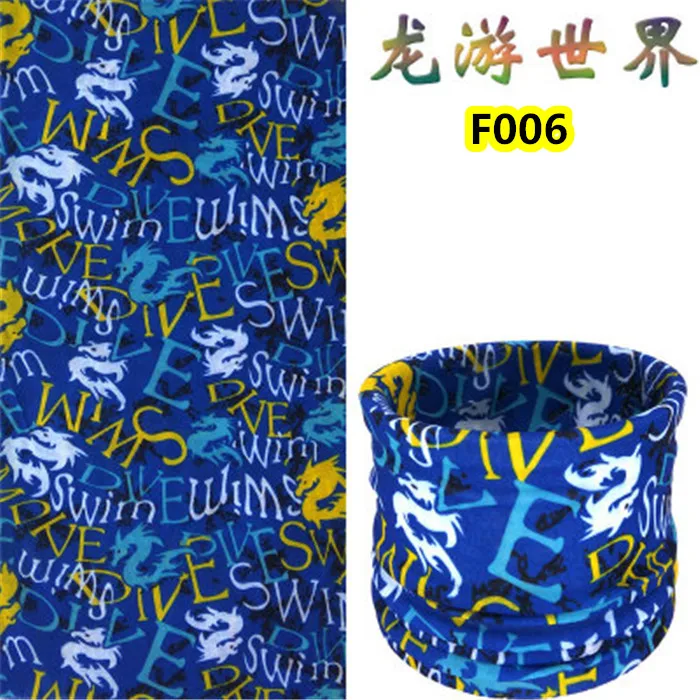 F006 Scarf 300 цветов, теплый шарф для шеи, для спорта на открытом воздухе, велосипеда, езды на велосипеде, Волшебная повязка на голову, спортивные шарфы, велосипедная бандана, головной убор, кольцо - Цвет: F006 Scarf