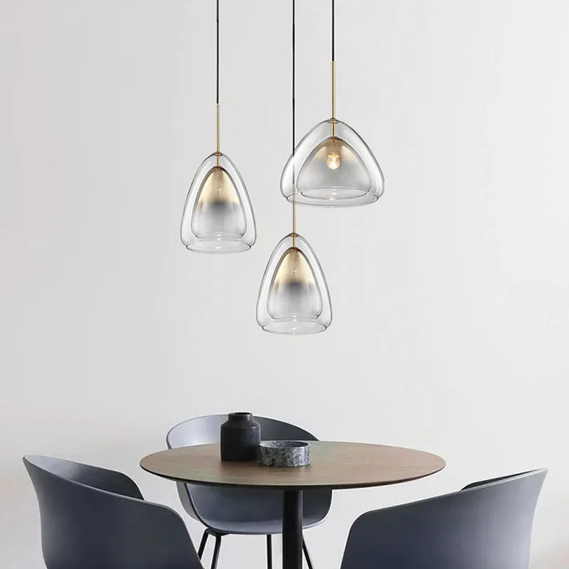 

Modern Glass Ball Pendant Light Round Pendant lamp Luminaire Dining Living Room Kitchen Hanging Lamp Light Fixtures