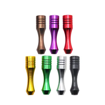 

Mini Style Aluminum One Hitter Bat Smoking Herb Pipe 40MM Metal Cigarette Dugout Pipe Tobacco Pipes Accessories