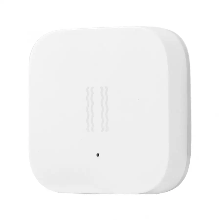 Умный датчик вибрации ZigBee датчик удара для домашней безопасности Белый Умный датчик вибрации