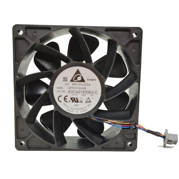 

For delta QFR1212UHE A3C40183963. C DC 12V 5.00A 12CM Cooling fan 120X120X38MM Ant S7 S9 Shenma L3 COOER