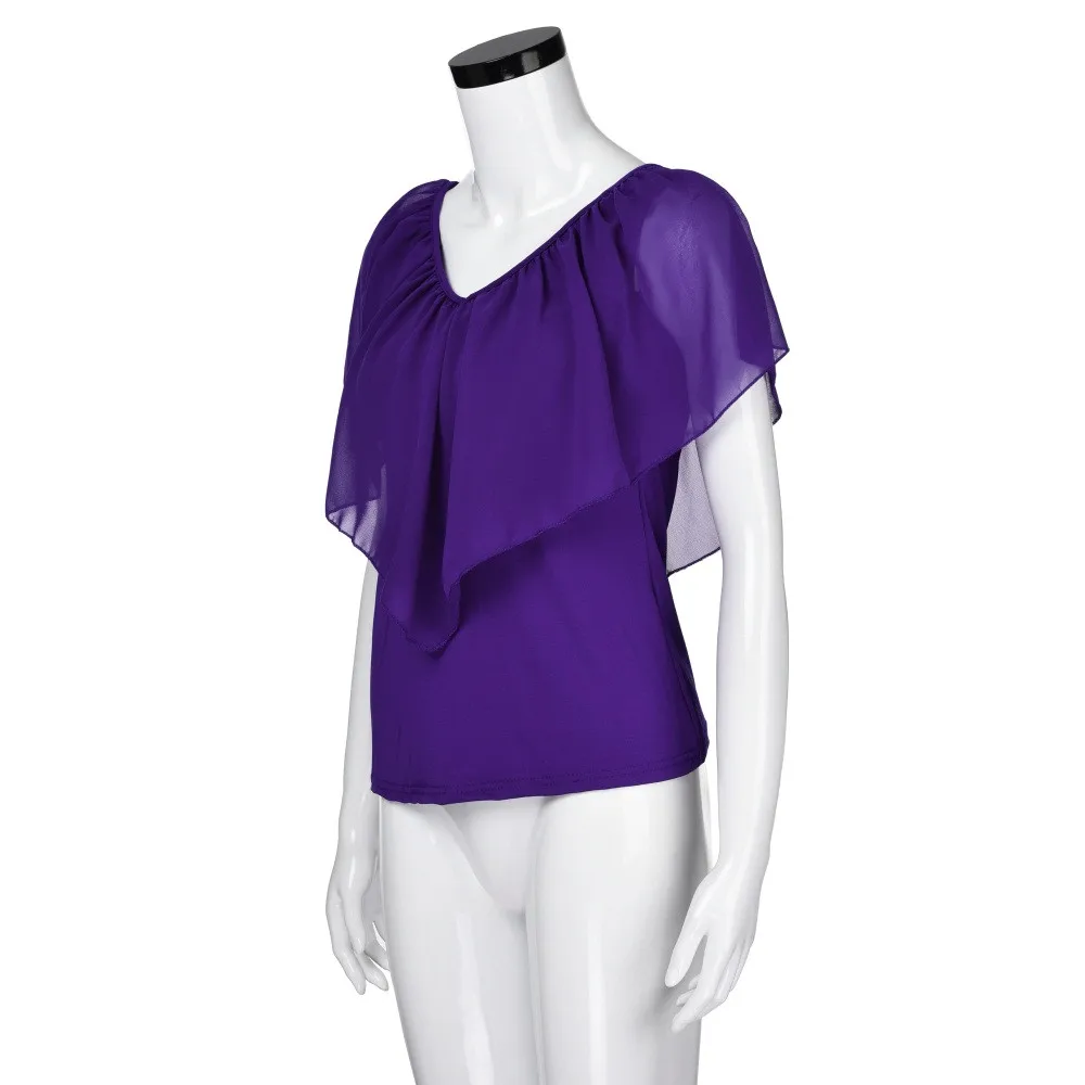 Harajuku T Shirt Women Summer Irregular Tee Shirt Femme Off Shoulder Shirts Mesh Top Female T-shirt Camisetas Verano Mujer
