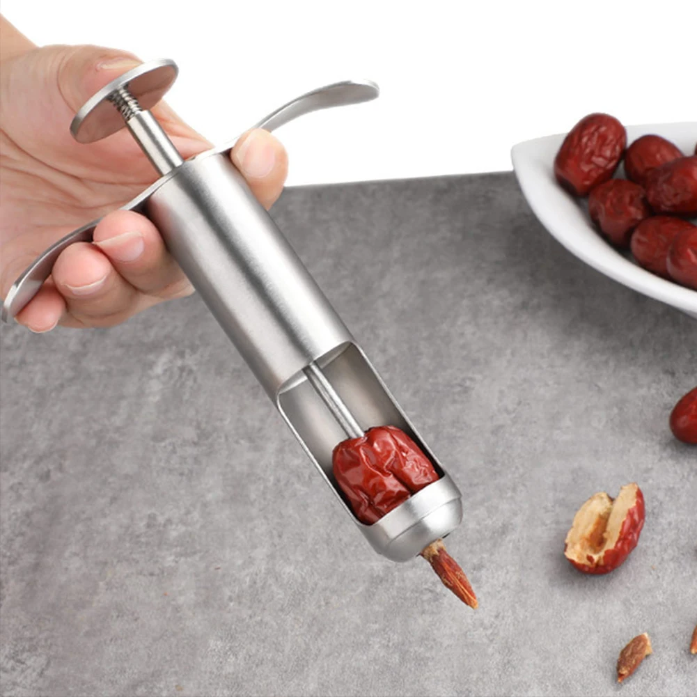 

Kitchen Cherry Fast Fruit Stainless Steel Hand Tool Jujube Pitter Keep Complete Accessories Seed Remover Spring Gadgets Corer