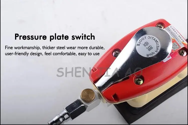 pneumatic reciprocating grinder long handle pneumatic polishing machine sandpaper machine