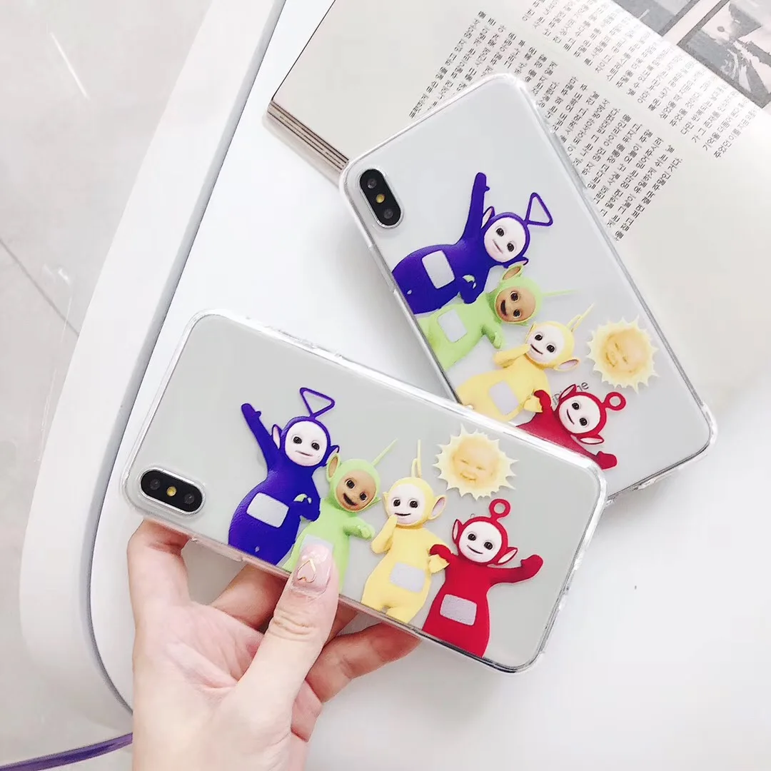 Чехол для телефона Teletubbies British baby cartoon Candy tpu для Apple iPhone 11 PRO Max X XS XSMax 7 8 6 S Plus XR мягкий чехол из ТПУ