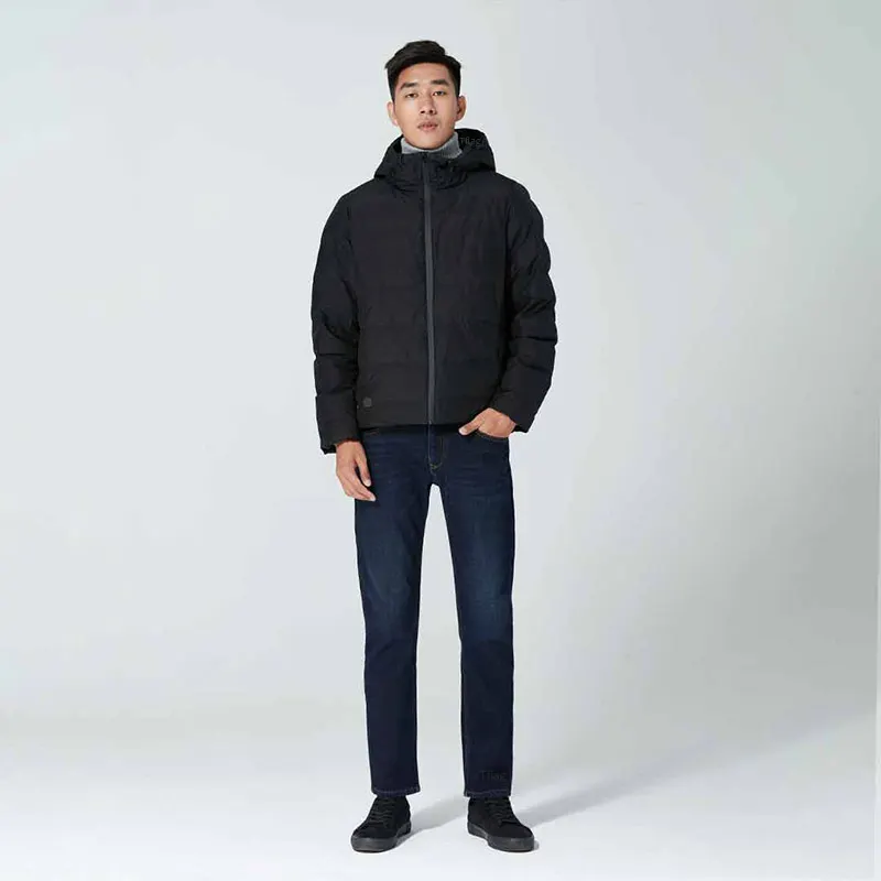 Xiaomi Mijia volcanic rock composite velvet fever jeans wear fast heat fiber heat storage warm soft