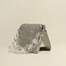 

Fashion Crystal Diamond Women's Banquet Bag Alec Chain Luxury Brand Designer Handbag Evening Party Diamond Women's Bag Minaudier