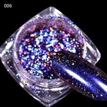 

BEAUTYBIGBANG 0.1g 12color Bling Nail Glitters Starry Nail Art Powder Nail Tip Chrome Dust Manicure Decorations