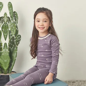 

Baby Girls Pajamas Sets Long Sleeved Soft Cotton Underwear Pajamas Winter Big Girls Clothes Sleepwear Homewear 2-10y Home Cloth