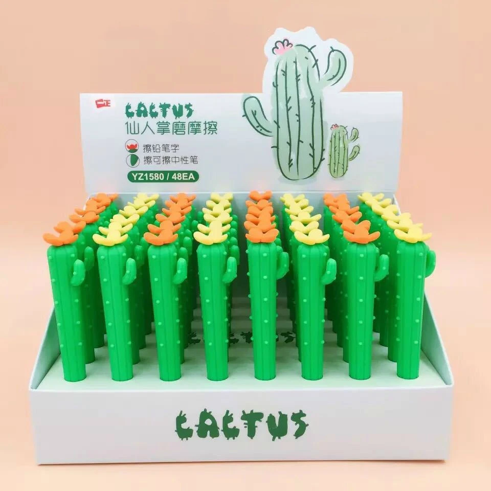 Ellen Brook 1 шт. Корейская Милая Канцелярия Kawaii Cactus офисные школьные принадлежности