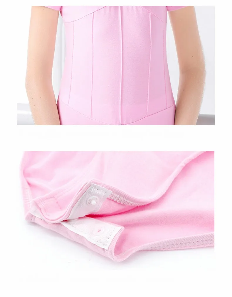 Pink Girls Ballet Leotard Ballet Dancewear Cute Basic Toddler Ballerina Clothes Children Kids Gymnastics Leotard Unitard F Girl