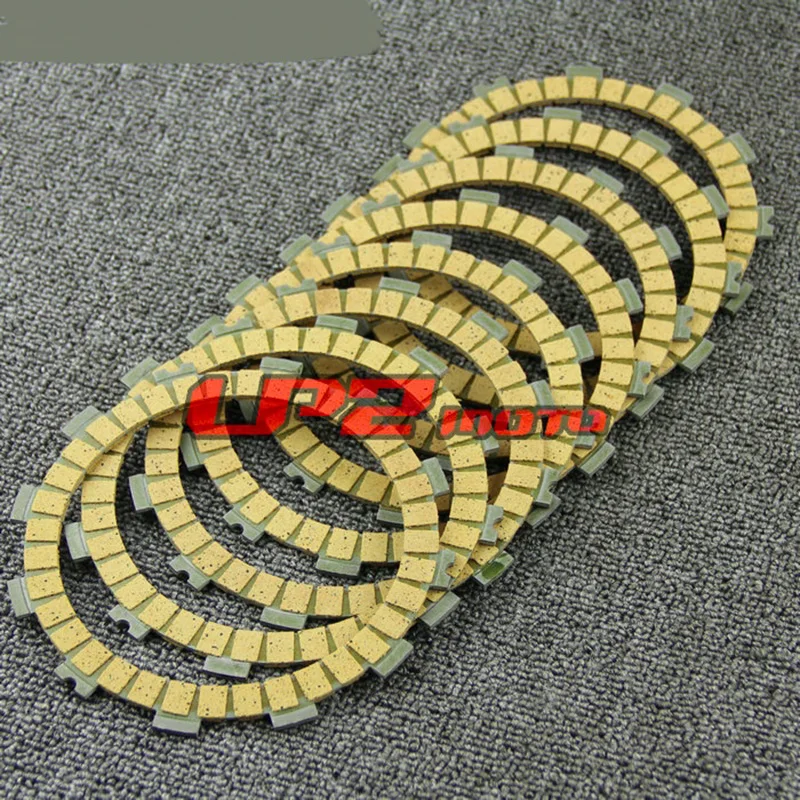 Диски пластины сцепления для Suzuki GSXR600 06-07 RM125 02-09 RM-Z250 04-17 Kawasaki KX250F 04-15 Ninja ZX6R ZX600 636 ZX6RR