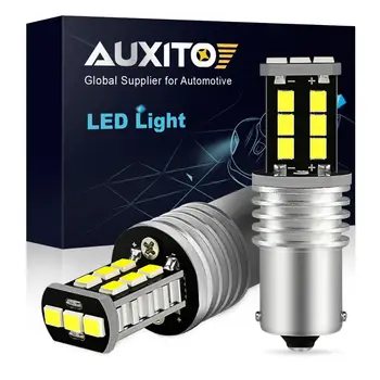 

AUXITO 2x P21W BA15S Led Canbus No Error 1200LM 1156 7506 LED Bulb for Volkswagen VW MK6 Jetta Daytime Running Light 6500K White