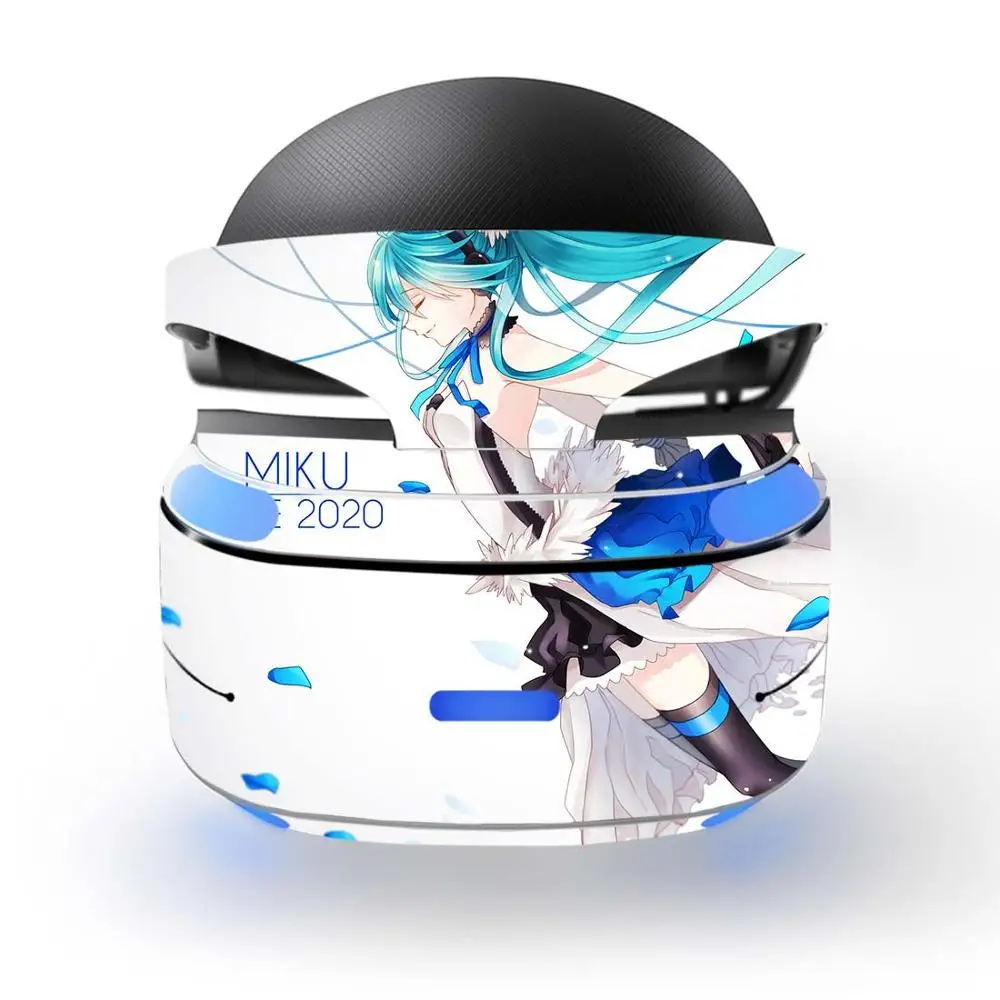 KPSVR0036 Hatsune Мику Съемная виниловая наклейка Кожа Наклейка Обложка протектор для Playstation VR PS VR PSVR Защитная Пленка Наклейки - Цвет: KPSVR0036