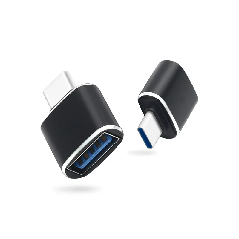 

USB 3.1 Type-C Mobile Phone to USB 3.0 OTG Aluminum Alloy Adapter Notebook Mouse Keyboard U Disk