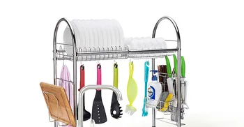 

304 Dapaiwu Stainless Steel Sink Bowl Rack, Sink Drainage Rack, Kitchen Shelf Kitchen Accessories Organizer cheap