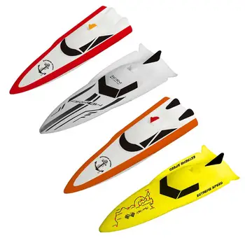 RC Boat 2.4G Full Frequency High Speed Shark Boat 20-30 Meters Remote Control Distance Children's Toy Game Remote Control Boat 4