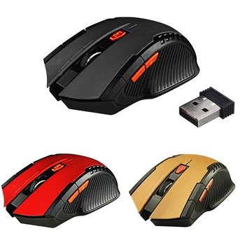 

2.4G Wireless Mouse Optical Gaming Office Wireless Mouse for PC Computer Universal Mause 1600dpi Mice with USB Reveiver