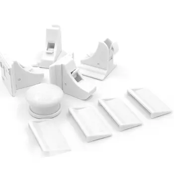

Invisible Magnetic Baby Child Safety Cupboard Locks Home Indoor Door Drawer Safety Lock Reliable Strong Adhesive Locks