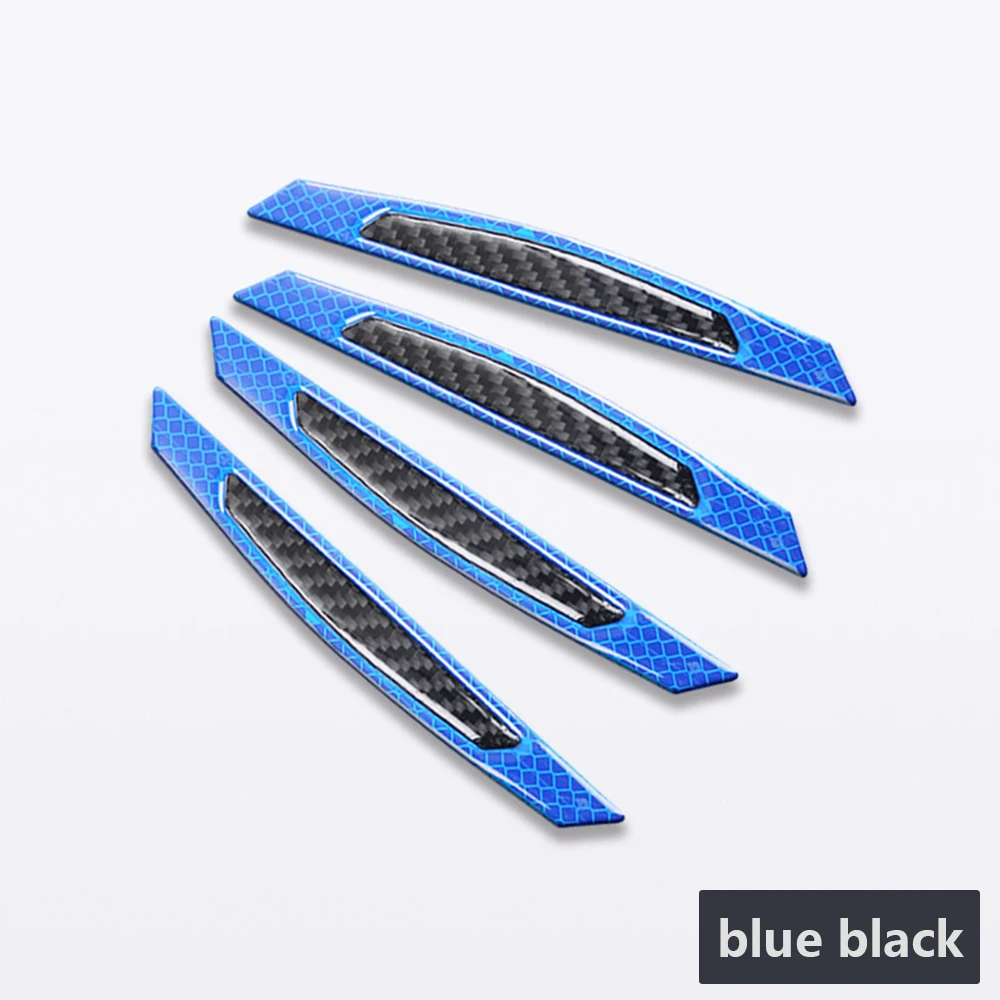 

4Pcs Car Door Protector suv Door Reflective Safety Durable Portable Convenient Useful Warning Anti-Collision Sticker Protector