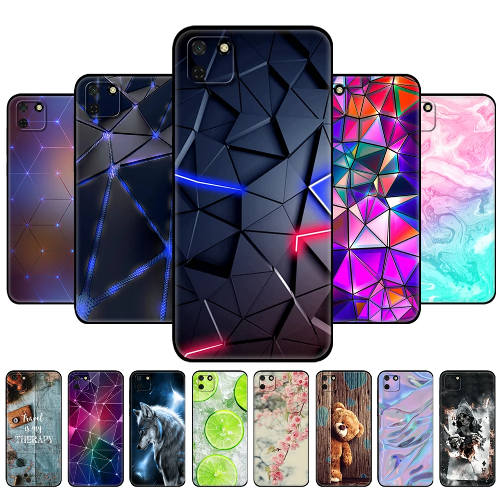 

For Huawei Y5P Case 5.45" Soft Silicon Tpu Phone Cover For Huawei y5p 2020 y 5 p y5 p Back huaweiy5p Bumper black tpu case