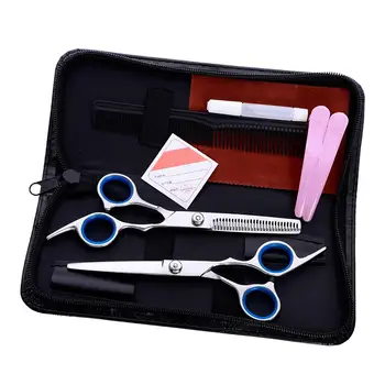 

Professional Cutting Thinning Styling Tool Set Hair Scissors Stainless Steel Salon Hairdressing Shears Flat Teeth Blades