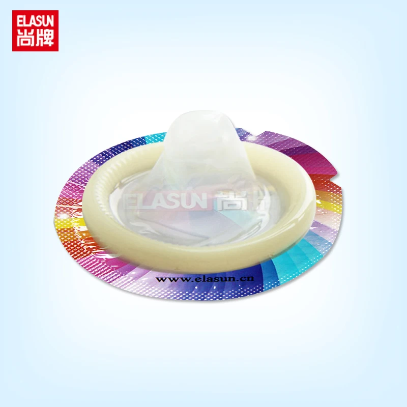 Презервативы ELASUN из натурального латекса ультратонкие 40 шт./лот|thin condom|ultra thin