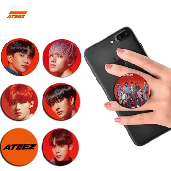

KPOP ATEEZ TREASURE EPILOGUE: Action To Answer Airbag Bracket Lazy Telescopic Mobile Phone Tablet Bracket SAN JONG HO HONG JOON