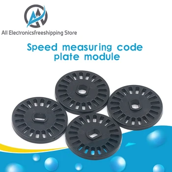 

10PCS Coded Disc Encoder 20 Holds Motor Speed Sensor for Robot Speed Test For arduino