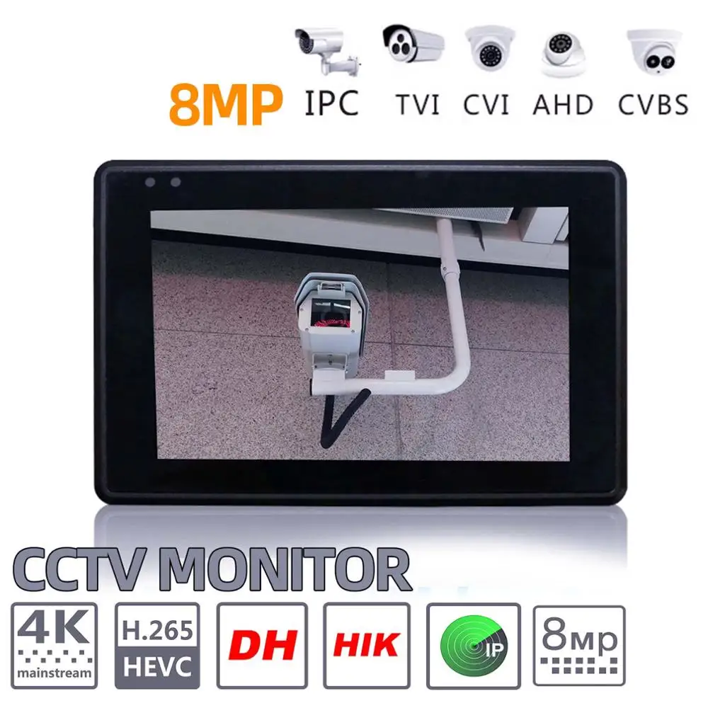 up-date IPC1800SN cctv тестер монитор 8MP TVI CVI CVBS 4 к H.265 IP камера тестер, кабель tracer Быстрый ONVIF IPC тестер с портом POE