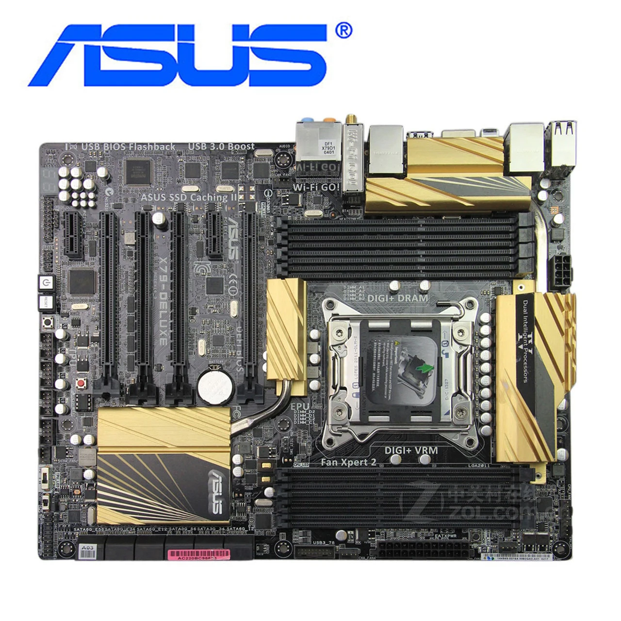 

100% New!!! LGA 2011 DDR3 For ASUS X79-DELUXE New Original Motherboards 64G Mainboard SATA III Systemboard For Intel X79 DELUXE